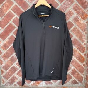 OGIO Endurance Jacket Mens Large Black 1/4 Zip Performance Reflective Palo Alto